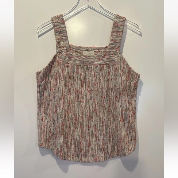 Lucky Brand Textured Square-Neck Top Womens Size Large (1305)‎ - Picture 4 of 9